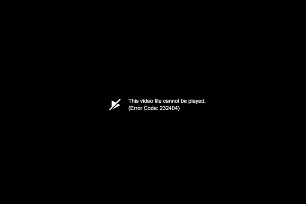 Error 232404