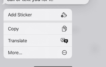 How to Forward a Text Message on iPhone 2 forward text message long hold