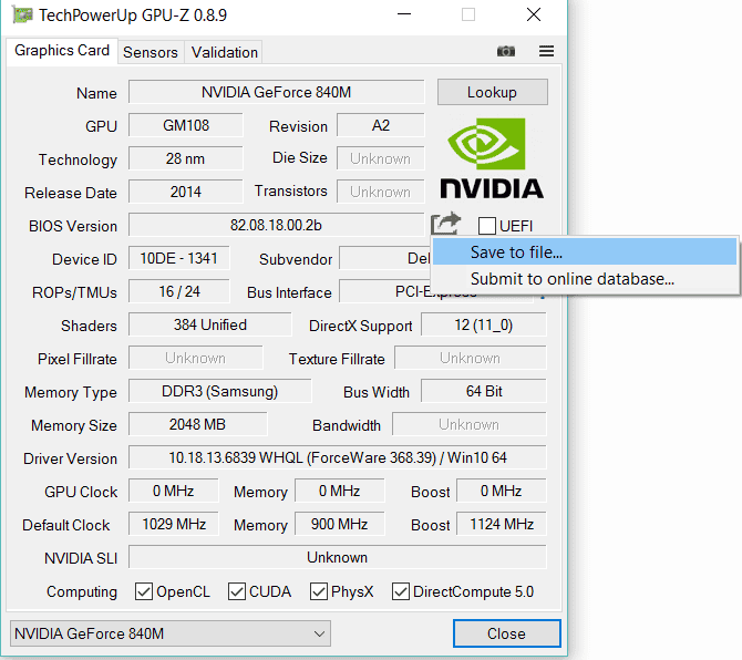 How to Flash a GPU BIOS 2 gpu z