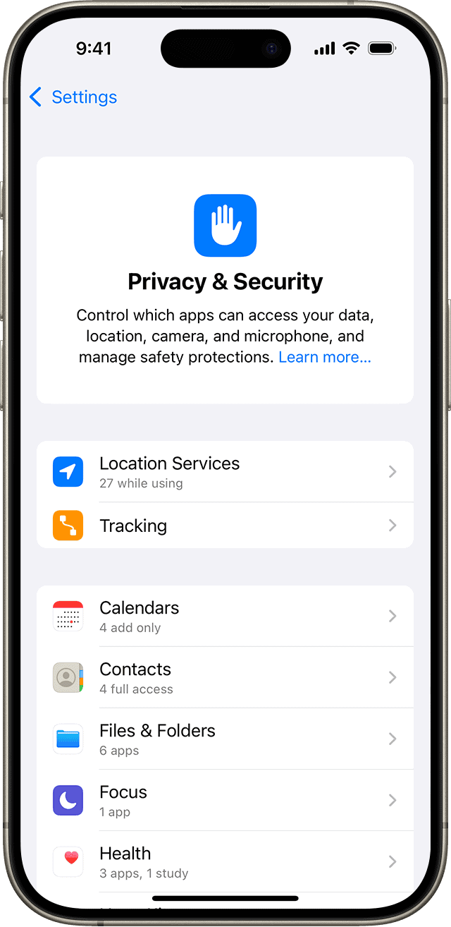 About privacy and Location Services in iOS, iPadOS, and watchOS - Apple  Support
