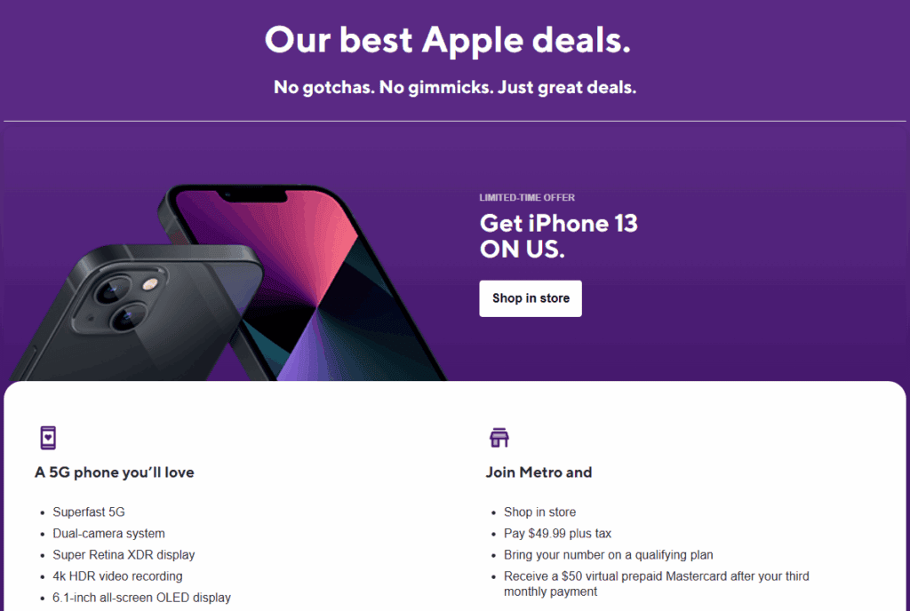 How to Get a Free iPhone 13 from Metro by T-Mobile 3 metro t mobile free iphone 13