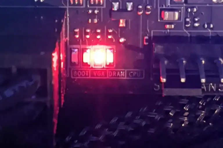 VGA Light on Motherboard and No Display: Causes and Solutions
