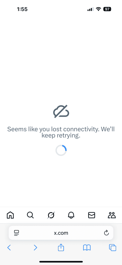 Seems Like You Lost Connectivity 2 seems like you lost connectivity