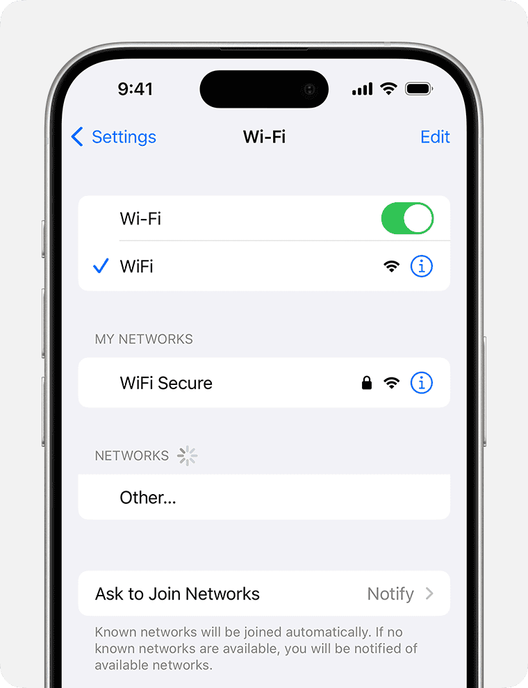 The 10 Biggest Problems iPhone Users Have To Deal With 3 Connect to Wi-Fi on your iPhone, iPad, or iPod touch - Apple Support