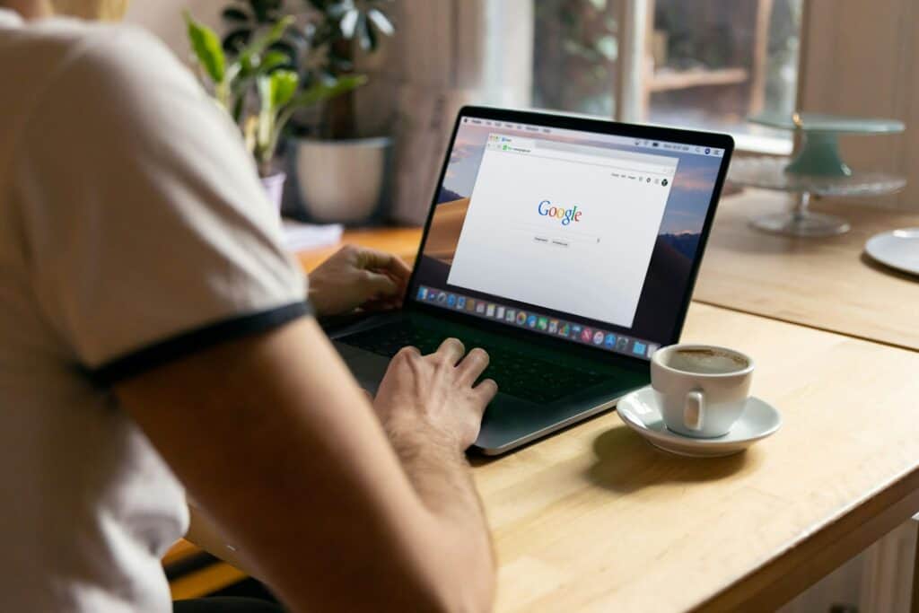 What Data Does Google Collect From Users 2 person using black laptop computer
